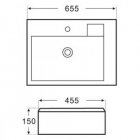 Раковина Melana LT-2069