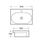 Раковина Melana LT-4002