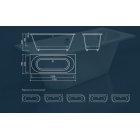 Мраморная ванна Esse SOKOTRA