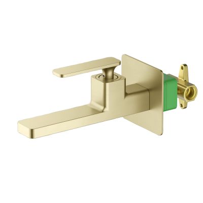 Встраиваемый смеситель для раковины Timo Torne 4372/17SM золото матовое - купить по специальной цене в интернет-магазине "Уют в доме"