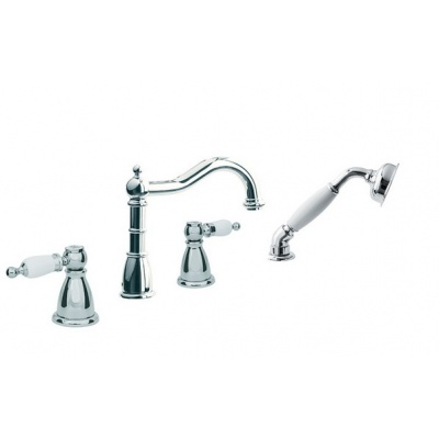 Смеситель на борт ванны Boheme Tradizionale Chromo 396 - купить по специальной цене в интернет-магазине "Уют в доме"