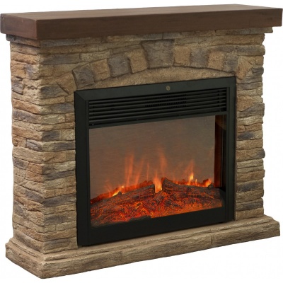 Камин для дома и дачи Real Flame Elton Castle с очагом Mooblaze Deluxe - купить по специальной цене в интернет-магазине "Уют в доме"