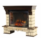 Каминокомплект Real Flame Stone 33 античный дуб с очагом Firespace 33 S IR
