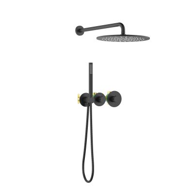 Душевая система скрытого монтажа Timo Saona SX-2359/03SM черный - купить по специальной цене в интернет-магазине "Уют в доме"