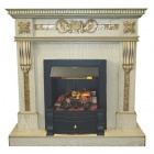 Каминный портал Real Flame Corsica STD белый дуб