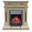 Каминный портал Real Flame Corsica STD белый дуб
