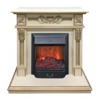 Каминный портал Real Flame Corsica STD белый дуб