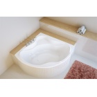 Угловая ванна с сидением EXCELLENT Konsul 150x150 см