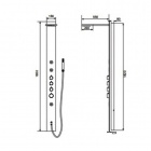 Душевая гидромассажная панель EXCELLENT KAPPA