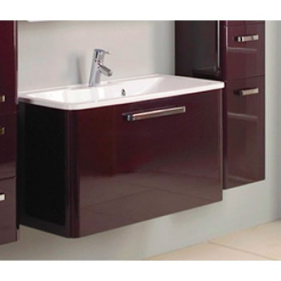Тумба с раковиной Акватон Валенсия 110 (гранат) - купить по специальной цене в интернет-магазине "Уют в доме"
