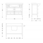   Eban Arianna 105 (noce)