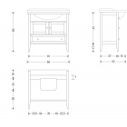    Eban Arianna 86 (bianco decape)