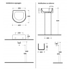 Овальная раковина Kerasan K09 3640