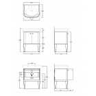    Simas Lante LAM70 nero