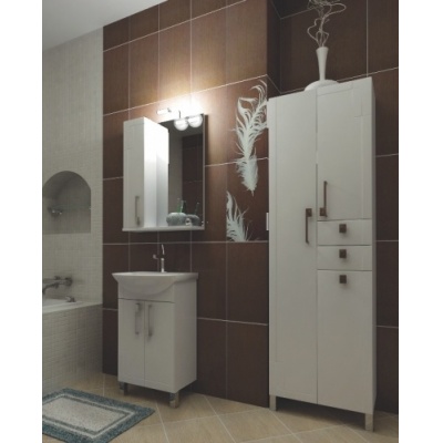 Пенал Triton Диана 60 с двумя ящиками и бельевой корзиной - купить по специальной цене в интернет-магазине "Уют в доме"