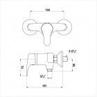 Смеситель для биде Timo Classic 0047Y