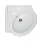 Раковина угловая Ceramica Althea ROYAL, белая
