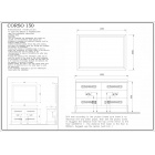 Зеркало Tessoro CORSO 150