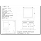 Тумба с раковиной Tessoro CORSO 120