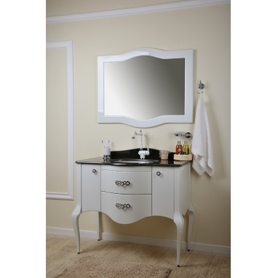 Тумба с раковиной Timo Elsa 100 M-VR белая - купить по специальной цене в интернет-магазине "Уют в доме"