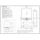 Зеркало Tessoro PRESTIGE 120