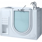 Прямоугольная акриловая ванна Gemy Go-05