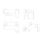 Смеситель для душа Bennberg 170414 CHROME