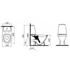 Унитаз (полный комплект) Vitra Grand 9763B003-0569