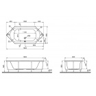    Vitra Neon 190x90 A.Soft Easy Chrome