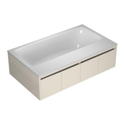 Прямоугольная акриловая ванна Vitra T4 Pool 190x110 A.Soft E.Chrome с гидромассажем - купить по специальной цене в интернет-магазине "Уют в доме"