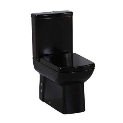 Унитаз-компакт Creavit Lara LR361.4 черный - купить по специальной цене в интернет-магазине "Уют в доме"