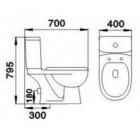 Унитаз Melana A2212 (2018)