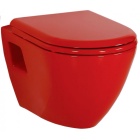 Унитаз подвесной (чаша) Creavit Single TP325.A01 красный