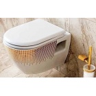 Унитаз подвесной (чаша) с биде Creavit TP325.T