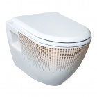 Унитаз подвесной (чаша) с биде Creavit TP325.T