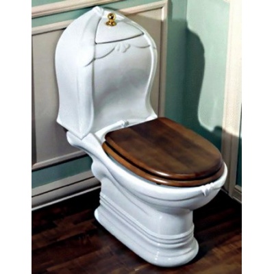 Унитаз-моноблок Azzurra Novecento, слив в пол - купить по специальной цене в интернет-магазине "Уют в доме"