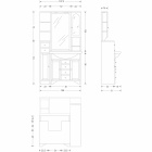      Eban Eleonora Modular 107104, bianco decape