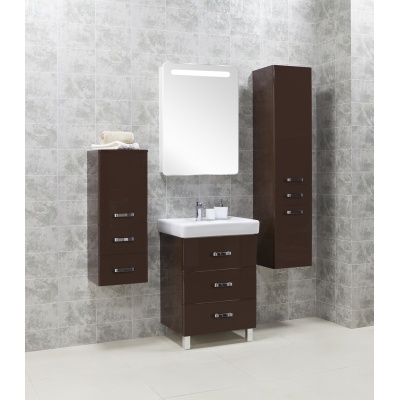 Набор мебели Акватон Америна 60 М, темно-коричневый - купить по специальной цене в интернет-магазине "Уют в доме"