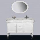 Зеркало TW Palermo 7705, 70х90, белый