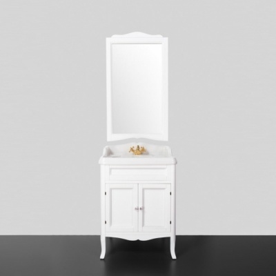 Зеркало TW Veronica VER1163-B белый матовый - купить по специальной цене в интернет-магазине "Уют в доме"