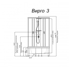 Душевая кабина Triton Вирго 3
