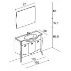   Eurolegno Clip, 115 , noce bianco