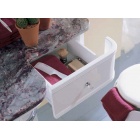 Тумба туалетная Eurolegno Hollywood DX хром, правая