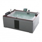 Двойная ванна с пневматическим управлением Gemy G9052-II B