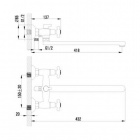 Смеситель для ванны Lemark LM2112C