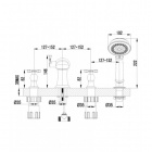 Смеситель на борт ванны Lemark LM2541C