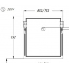 Набор мебели Opadiris Глория 85