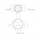 Душевой набор Bronze de Luxe 10138R