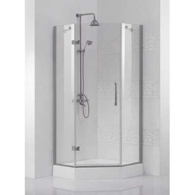 Душевой уголок Cezares MAGIC-P-1-90-C-Cr-L хром - купить по специальной цене в интернет-магазине "Уют в доме"