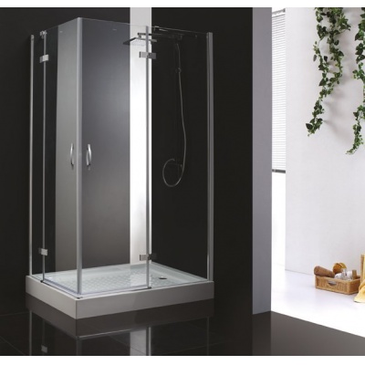 Душевой уголок Cezares BERGAMO-A-2-90-C-Cr хром - купить по специальной цене в интернет-магазине "Уют в доме"